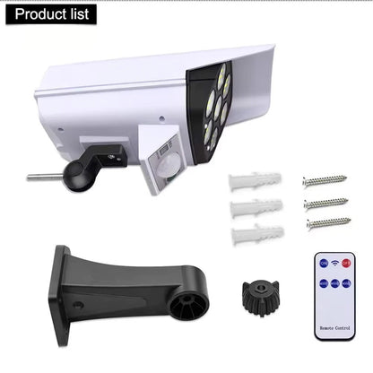 2 Pack Solar Powered Outdoor Motion Lights 77 LED Spotlights