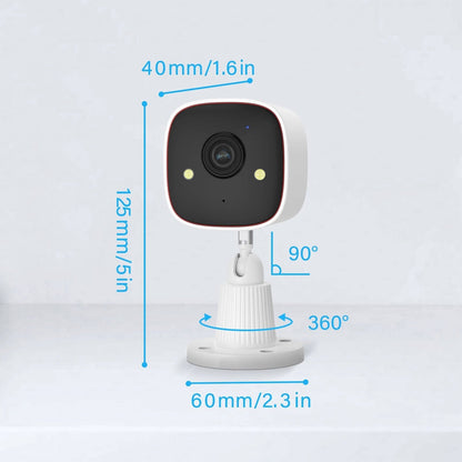 4 Pack Smart Outdoor Wifi Security Cameras 3MP Night Vision