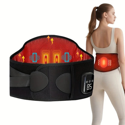 Warm Lumbar Support Belt For Lower Back Pain - Pexav