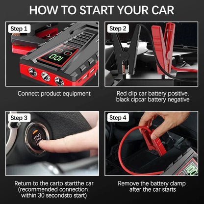 Compact Auto Battery Booster