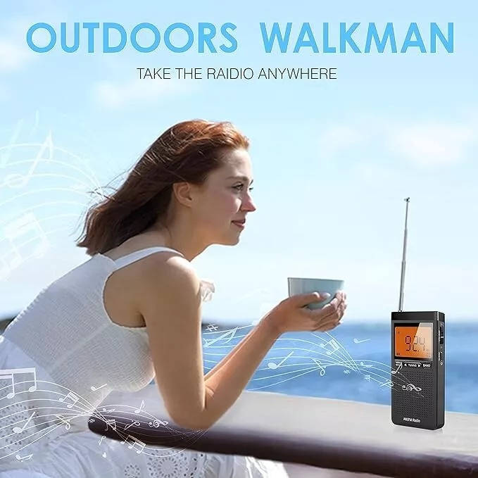 Compact Emergency Radio with Weather Alert & Digital Tune