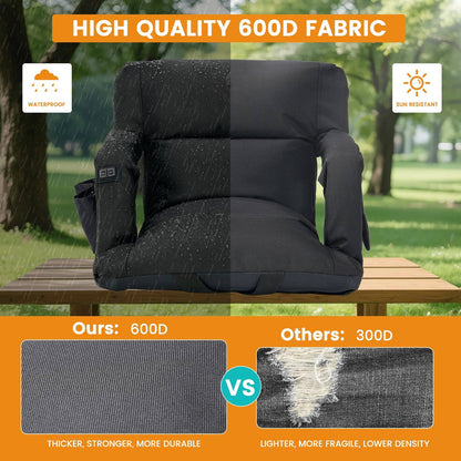 Warm Sports Seat with Back Rest