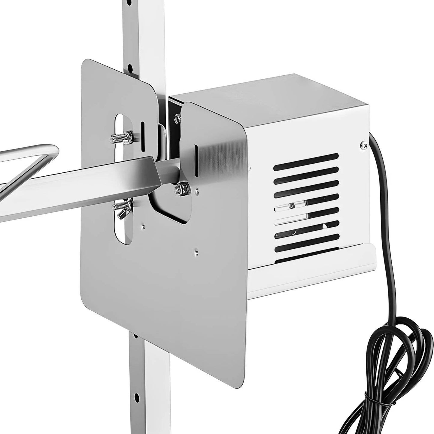 Large Outdoor BBQ Rotisserie Grill Kit 52 Stainless Steel