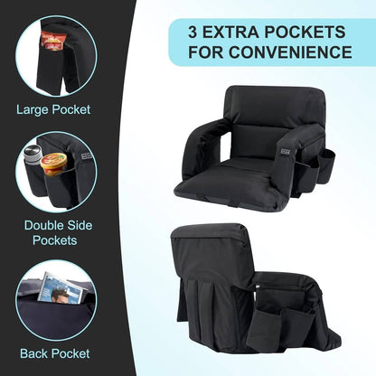 Warm Sports Seat with Back Rest