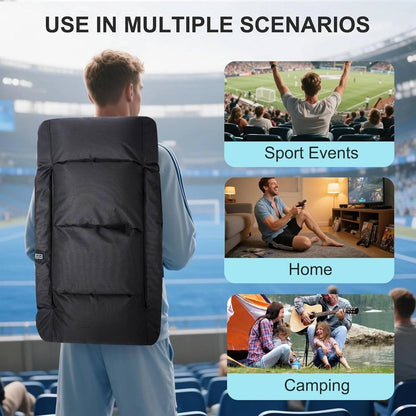Warm Sports Seat with Back Rest