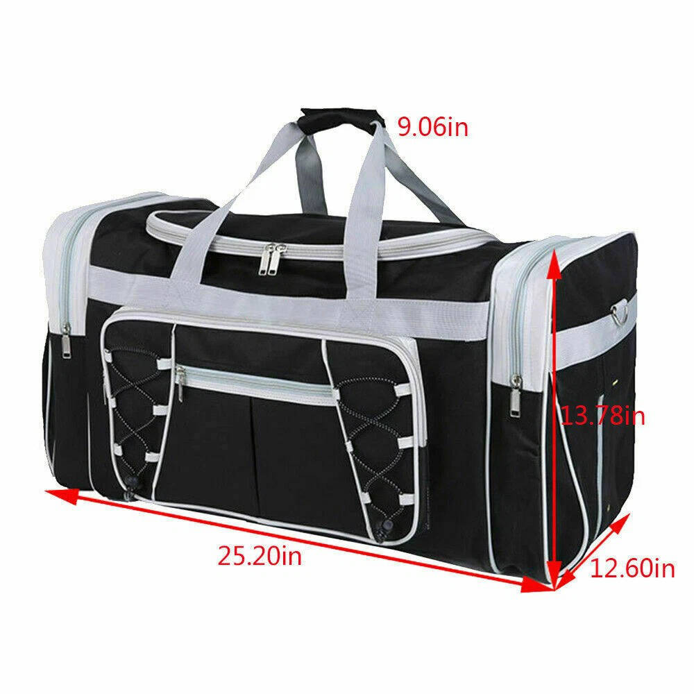 Spacious Folding Travel Duffle Bag With Strap