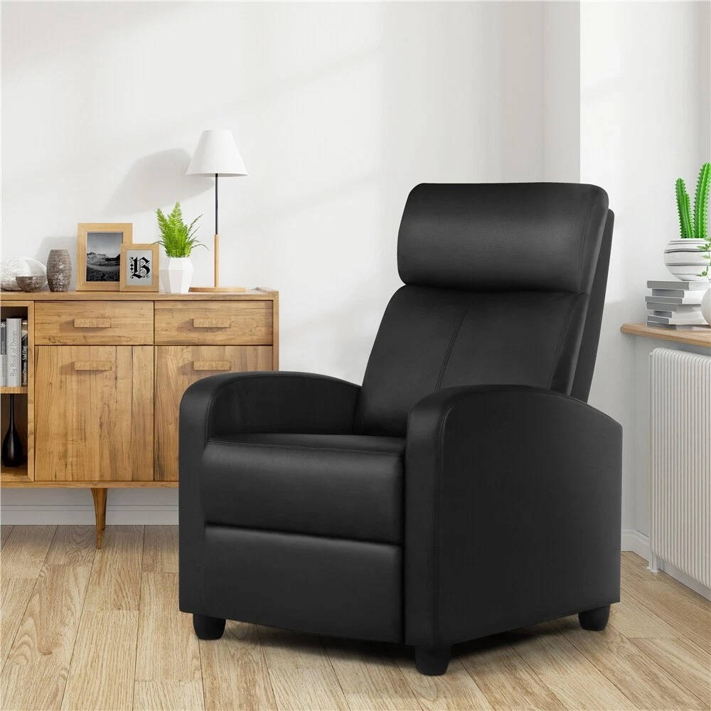 Comfortable Faux Leather Armchair