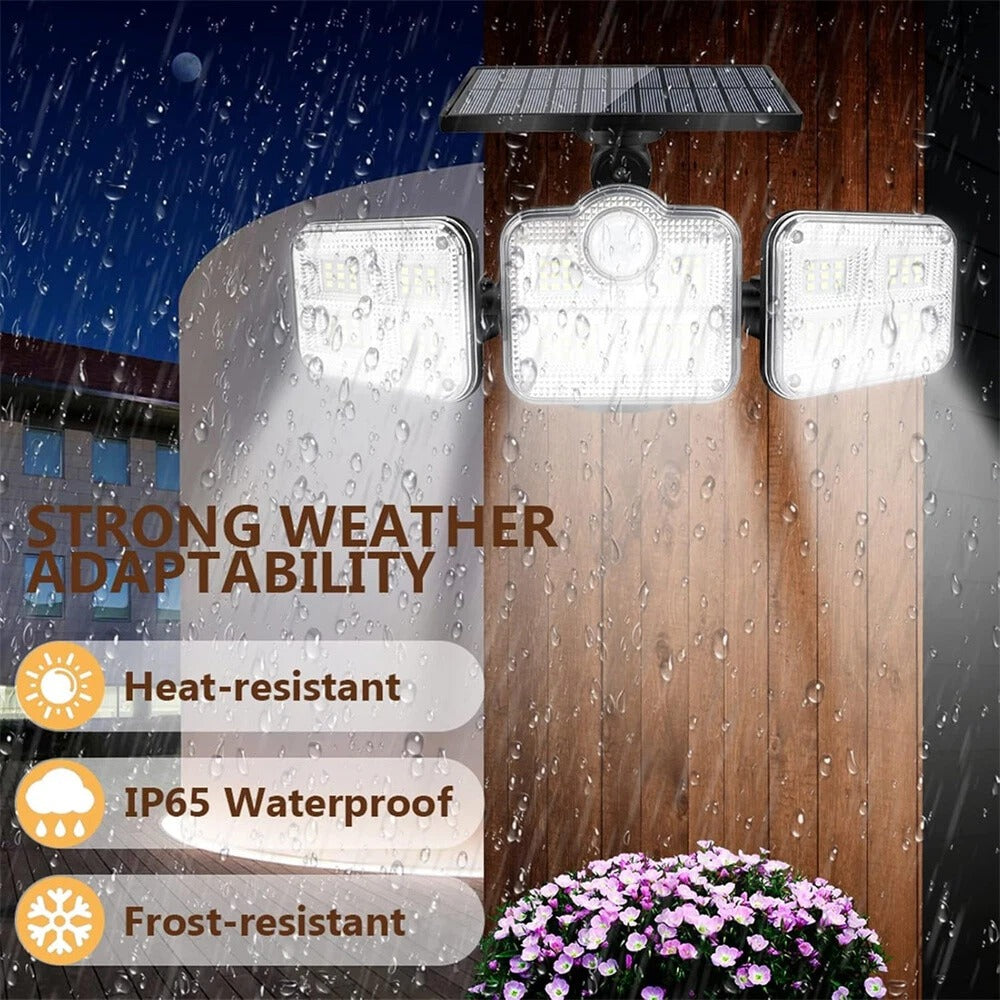 Bright Outdoor Motion Sensor Solar Powered Lights
