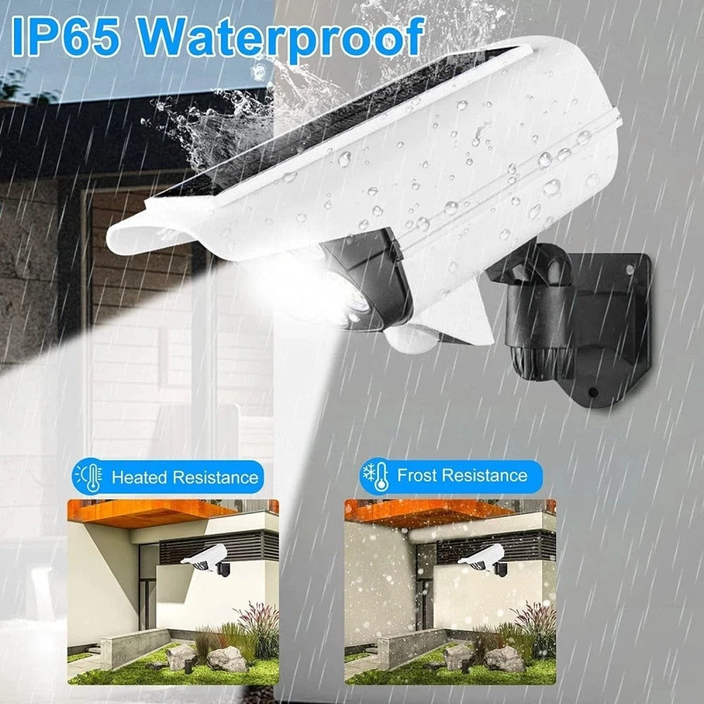 2 Pack Solar Powered Outdoor Motion Lights 77 LED Spotlights
