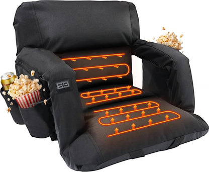 Warm Sports Seat with Back Rest