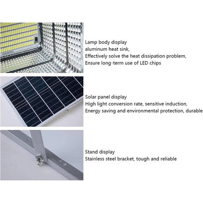 Bright Outdoor Solar Powered Flood Light 600W