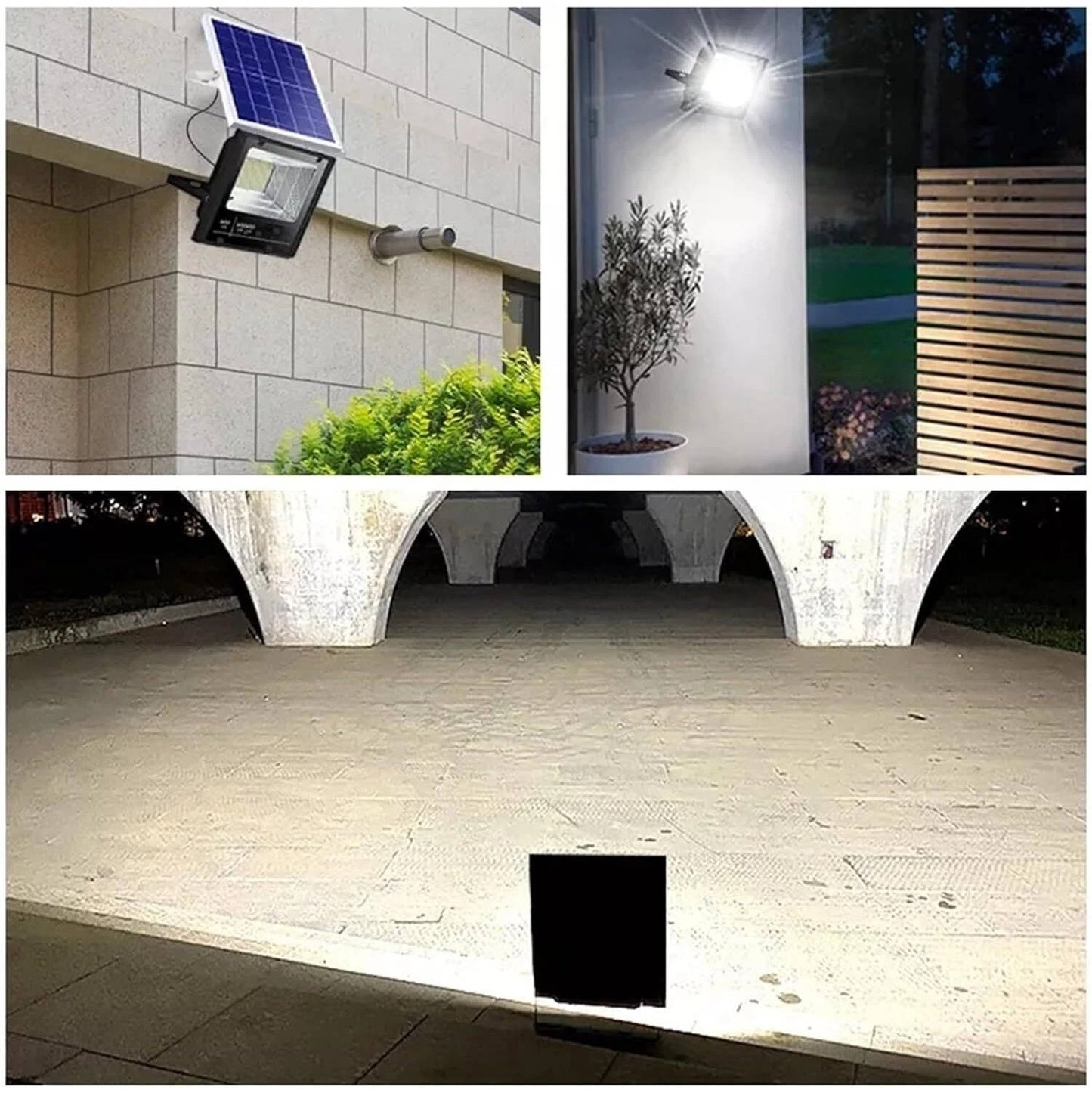 Bright Outdoor Solar Powered Flood Light 600W