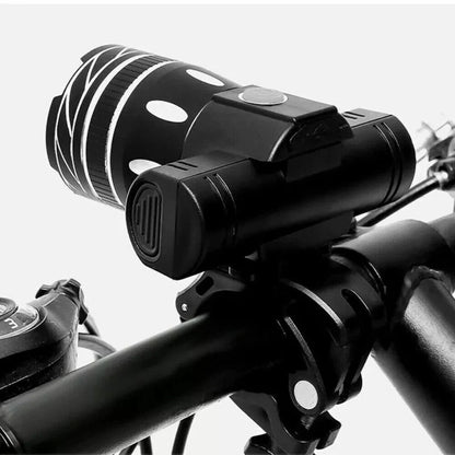 Bright Rechargeable Bike Lights Front and Rear Set