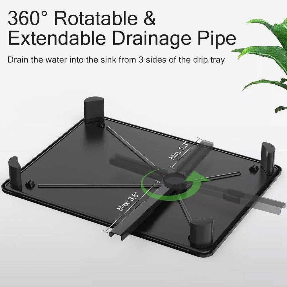 Space Saving 2 Tier Kitchen Dish Rack
