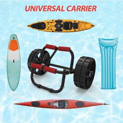 Tough Kayak Canoe Dolly Wheels