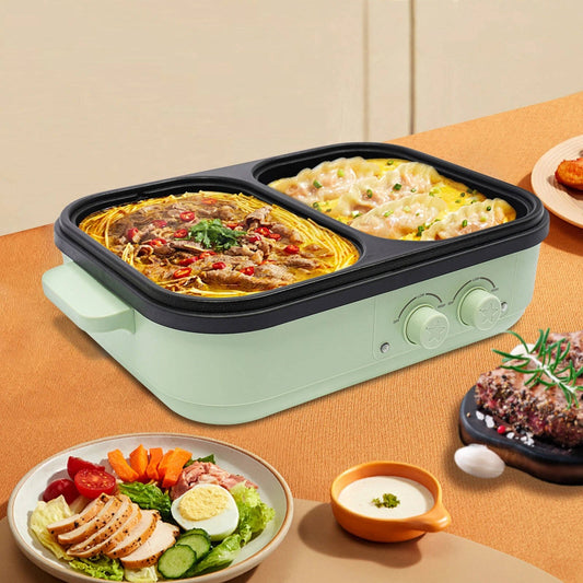 Portable Electric Cooker with Grill Top - Pexav
