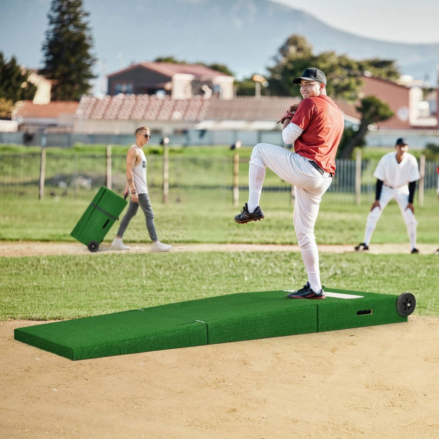 Collapsible Youth Baseball Pitching Mound