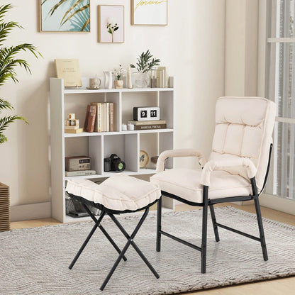 Comfortable Reclining Accent Chair with Adjustable Back