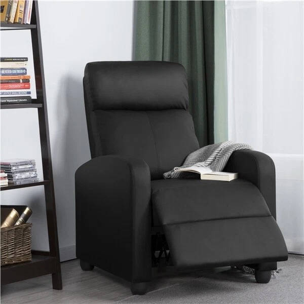 Comfortable Faux Leather Armchair