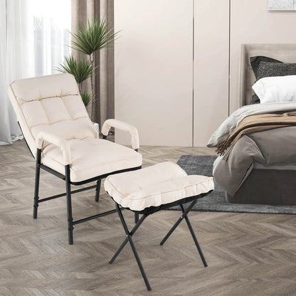 Comfortable Reclining Accent Chair with Adjustable Back