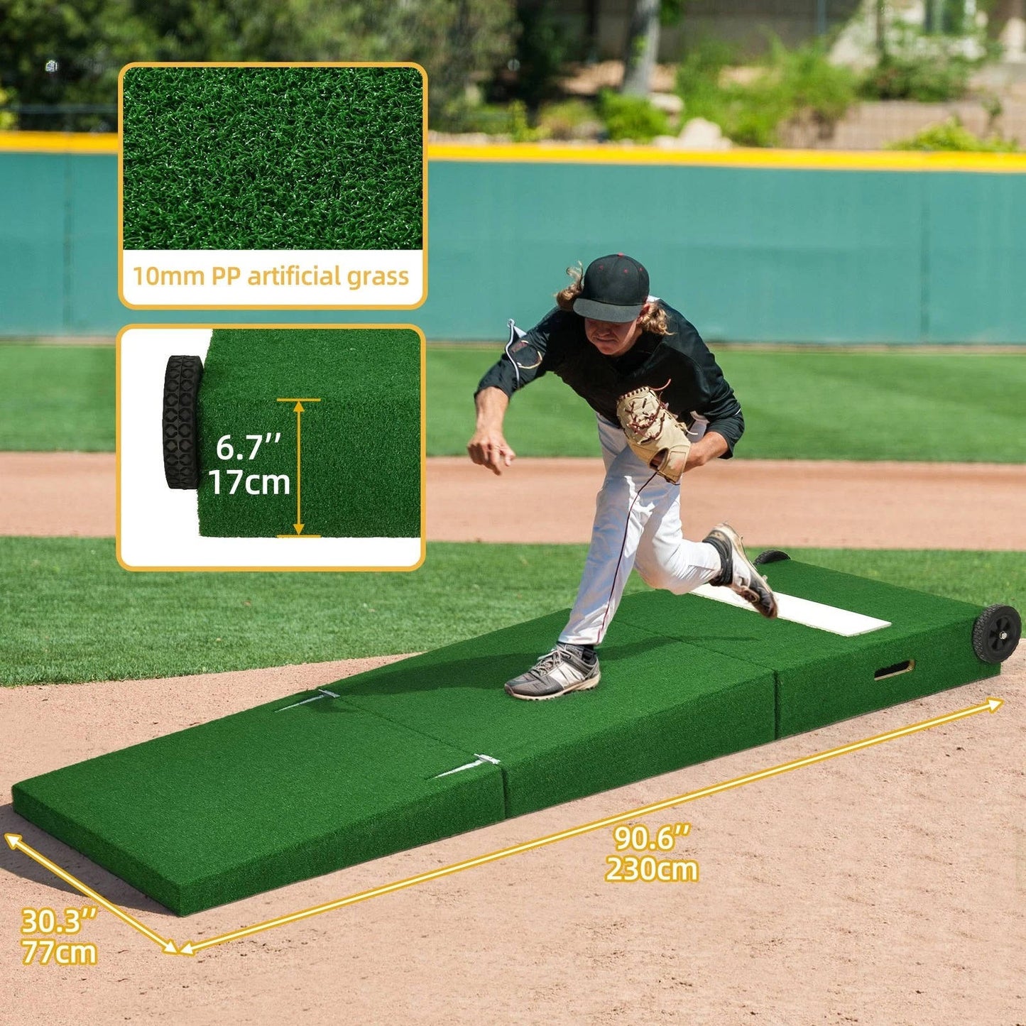Collapsible Youth Baseball Pitching Mound