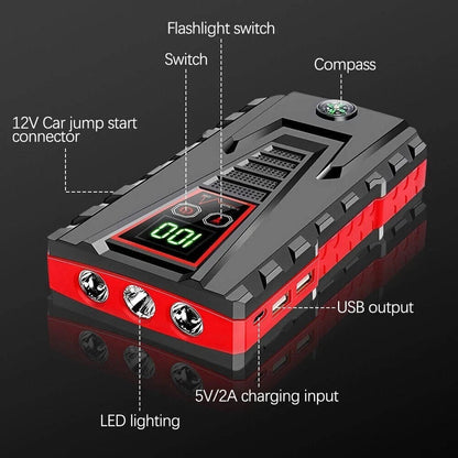 Compact Auto Battery Booster