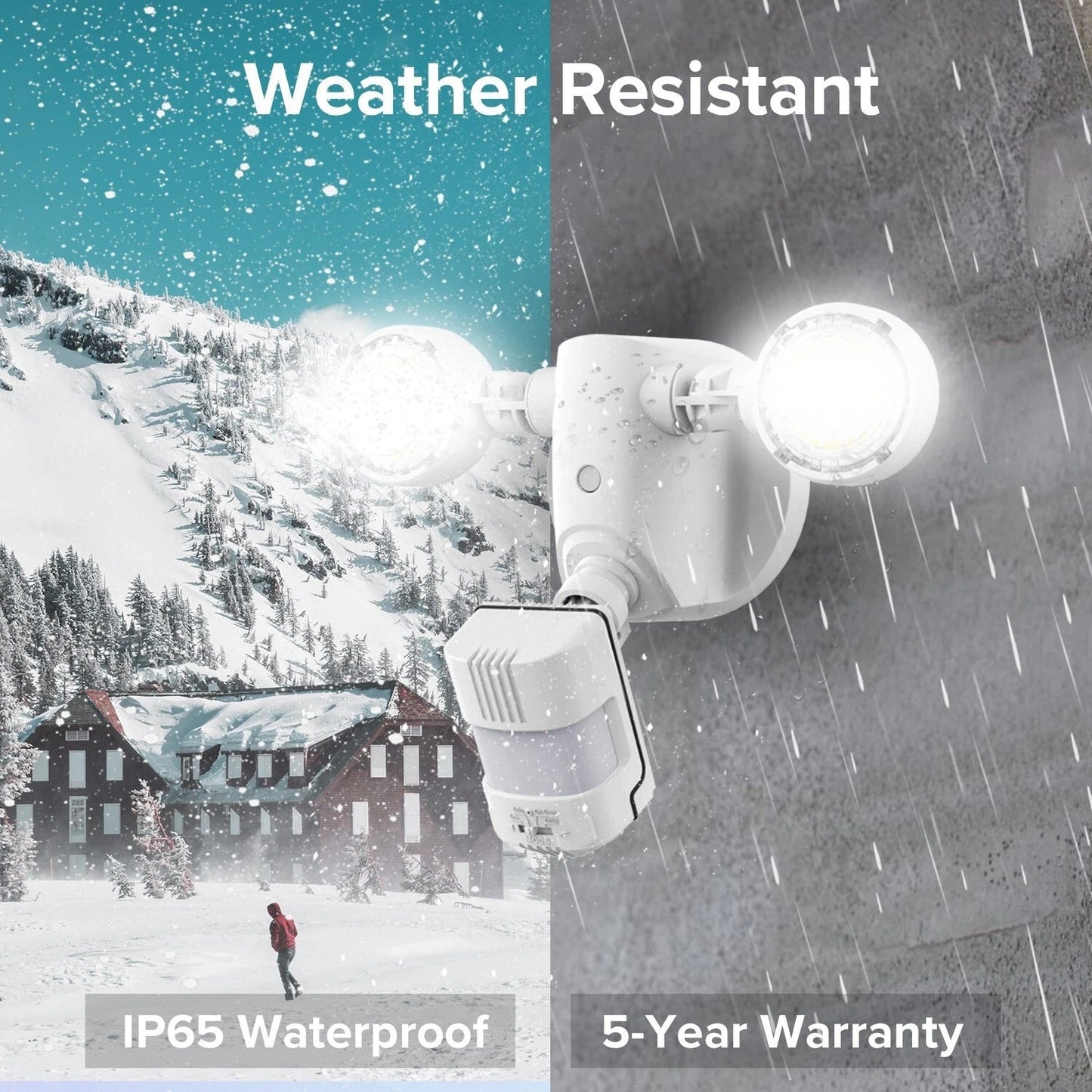 Bright Automatic Outdoor LED Flood Lights 15W