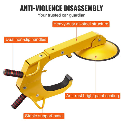 Secure Bike Wheel Lock