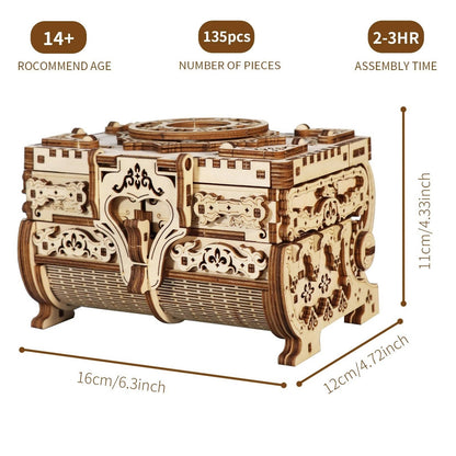 Unique Wooden Brain Teaser