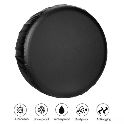 Universal Fit Leather Tire Cover 33-35
