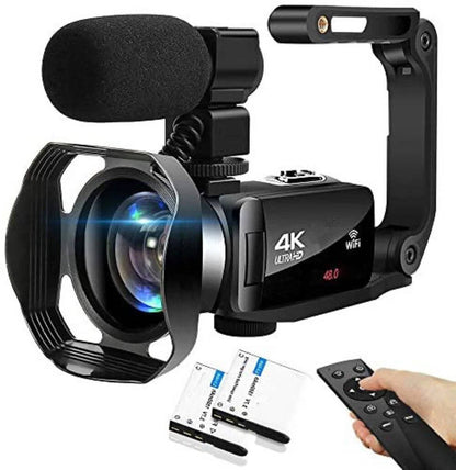4K WiFi Vlogging Camera with Microphone for YouTube - Pexav