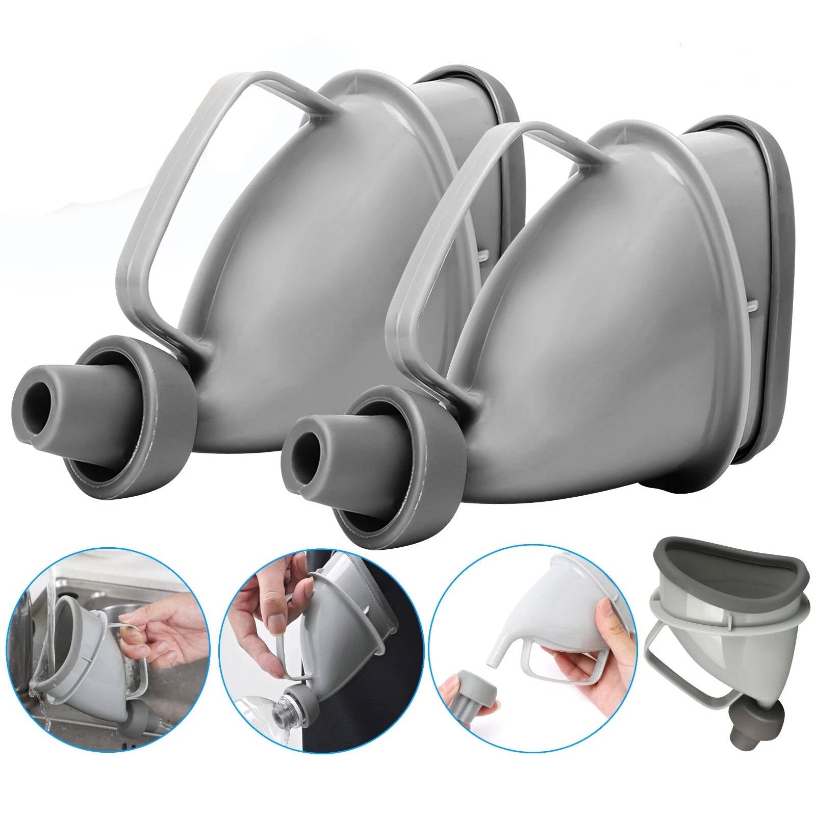 Travel Folding Toilet Urinals for Men Women - Pexav
