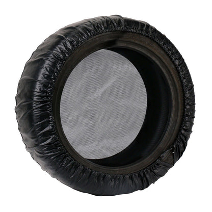 Universal Fit Leather Tire Cover 33-35