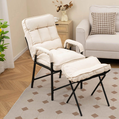 Comfortable Reclining Accent Chair with Adjustable Back