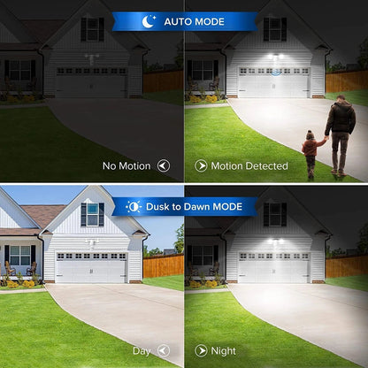 Bright Automatic Outdoor LED Flood Lights 15W