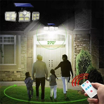 Bright Outdoor Motion Sensor Solar Powered Lights