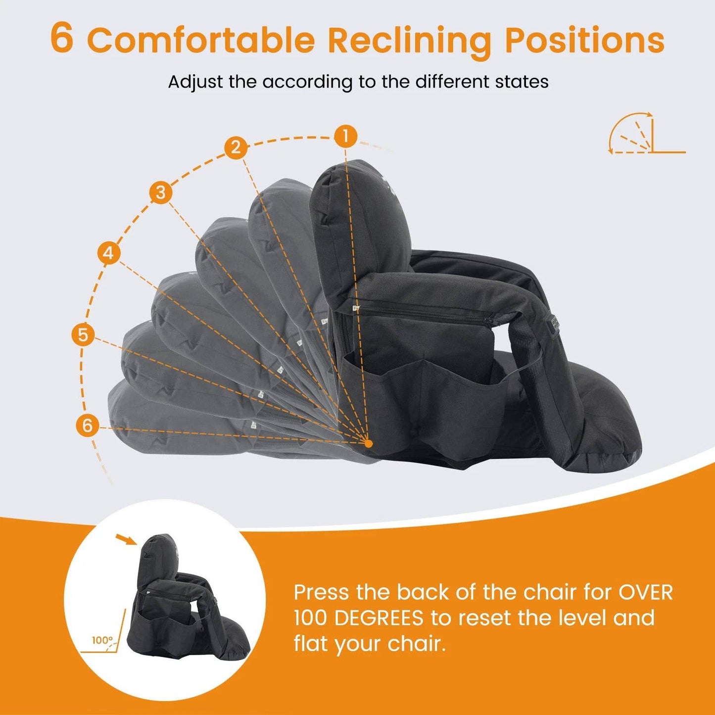 Warm Sports Seat with Back Rest