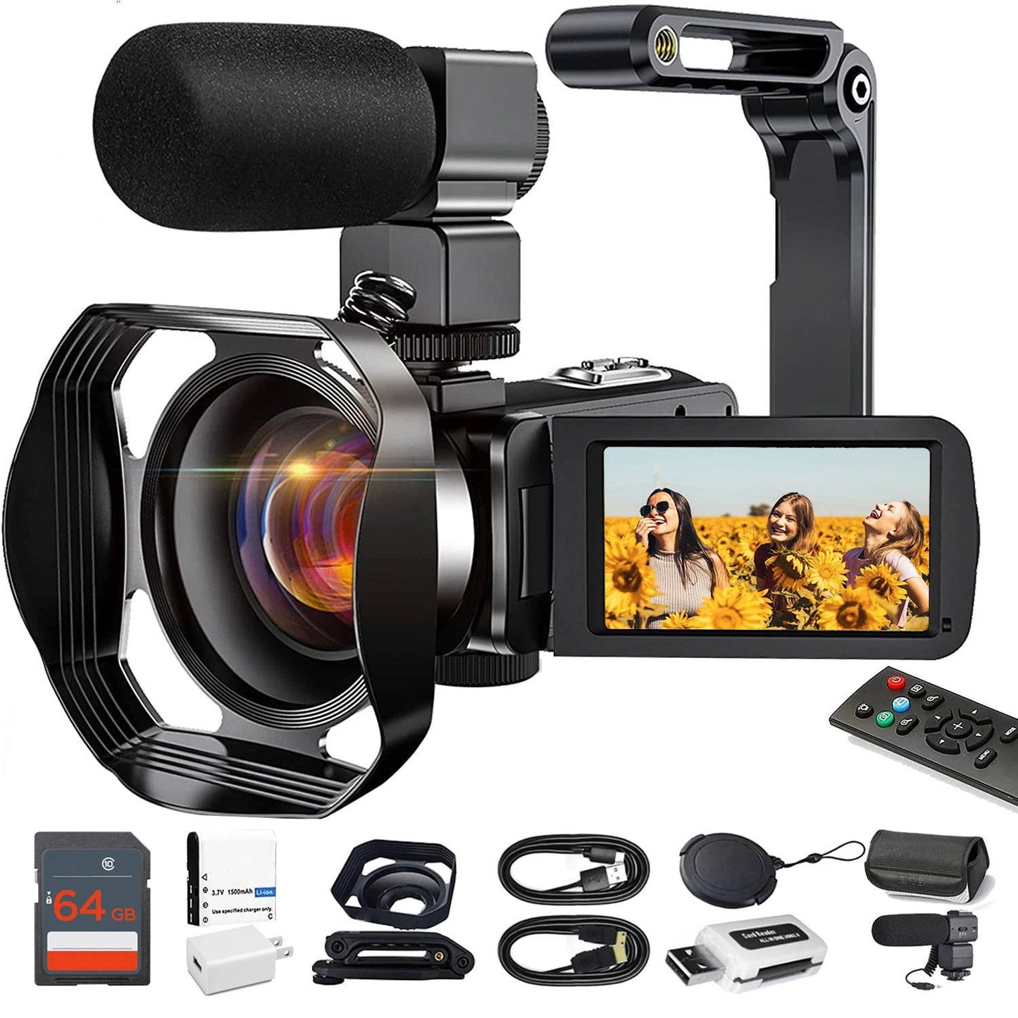 Ultra HD 4K WiFi Camera for Vlogging and YouTube - Pexav