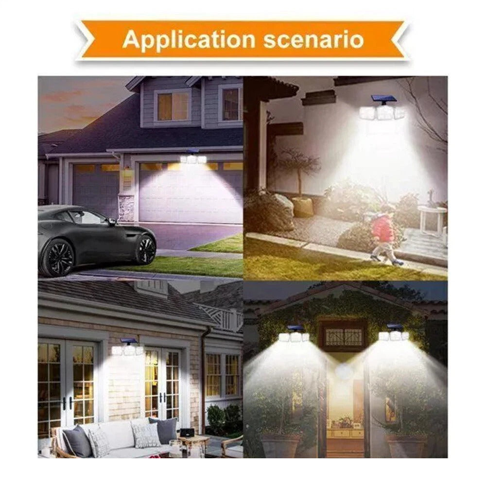 Bright Outdoor Motion Sensor Solar Powered Lights