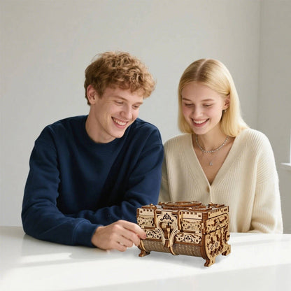 Unique Wooden Brain Teaser
