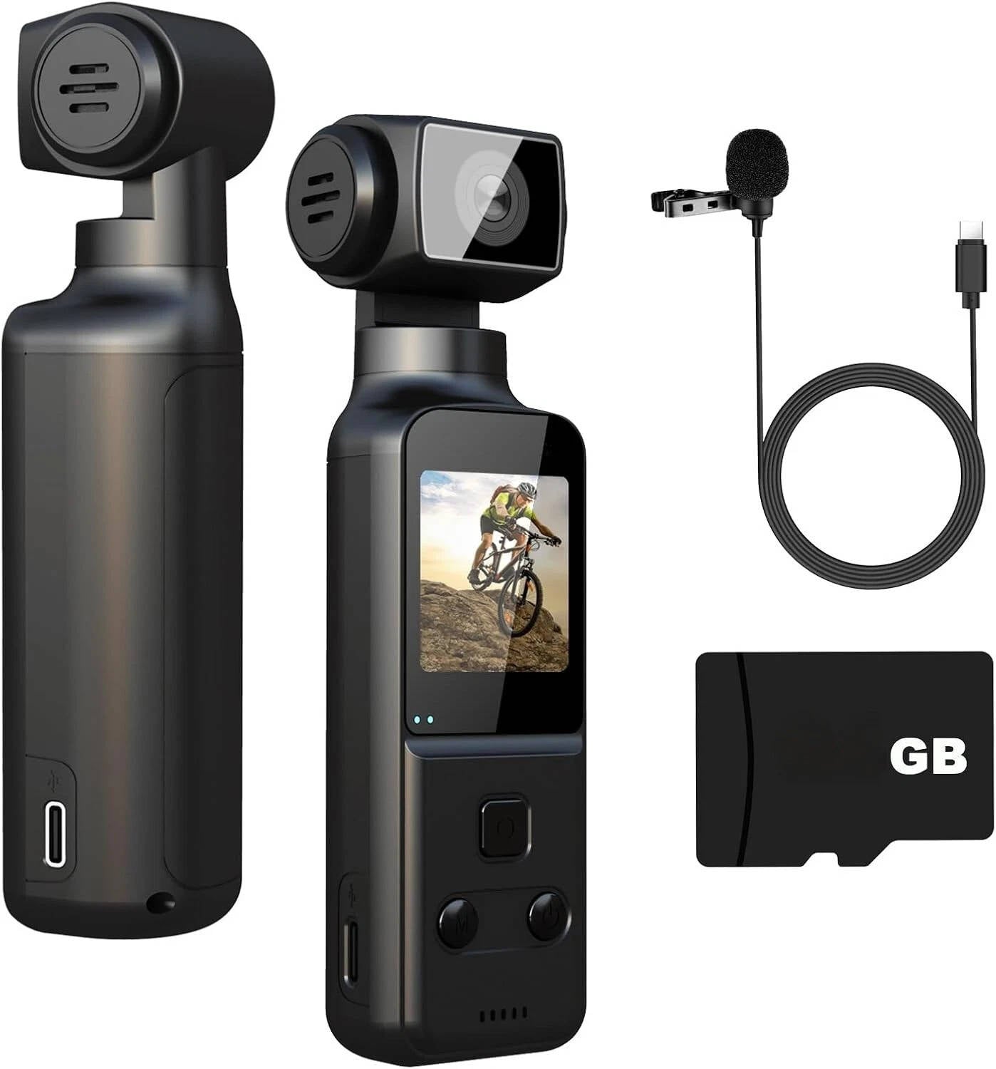 Ultra HD Wearable Action Camera with Mic - Pexav