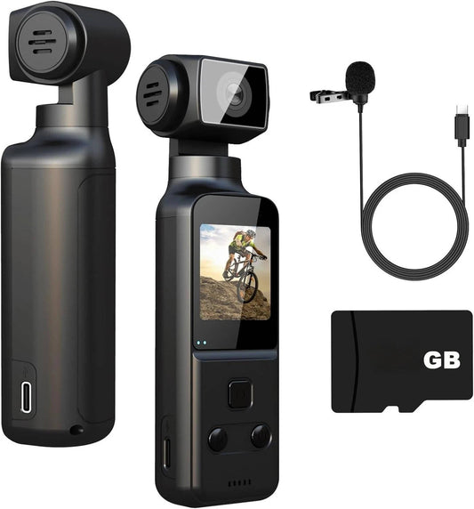 Ultra HD Wearable Action Camera with Mic - Pexav