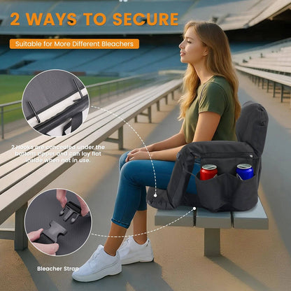 Warm Sports Seat with Back Rest