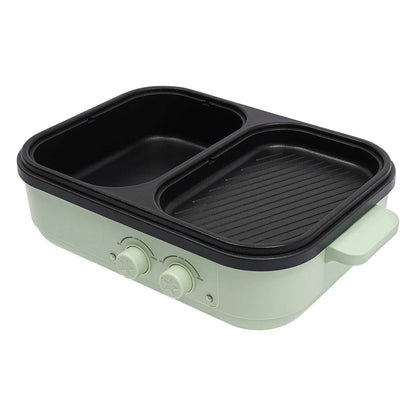 Portable Electric Cooker with Grill Top