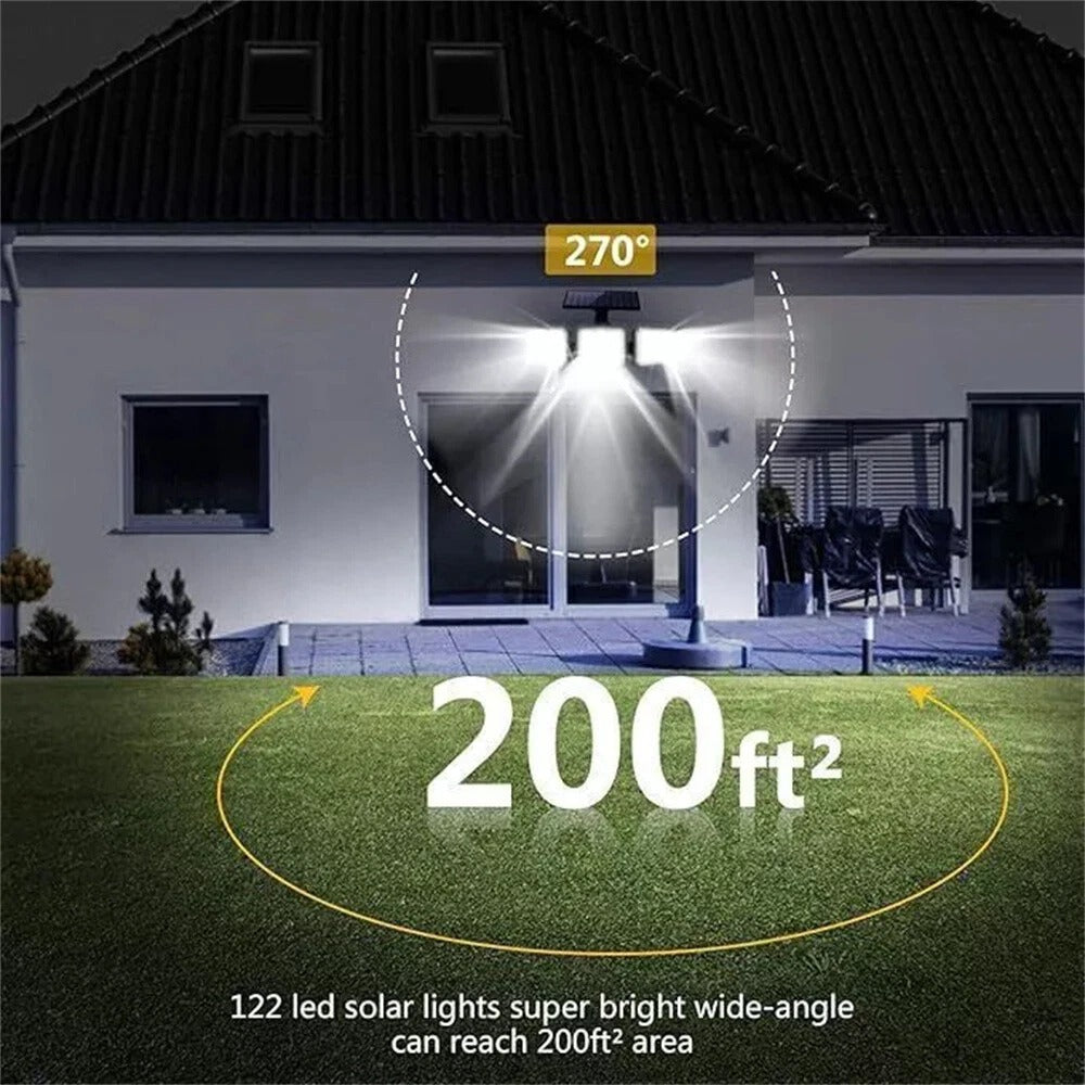 Bright Outdoor Motion Sensor Solar Powered Lights