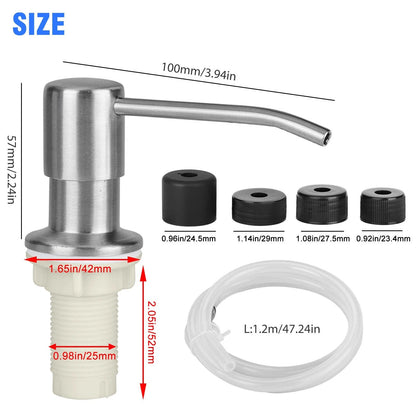 Wall Mounted Bathroom Soap Dispenser