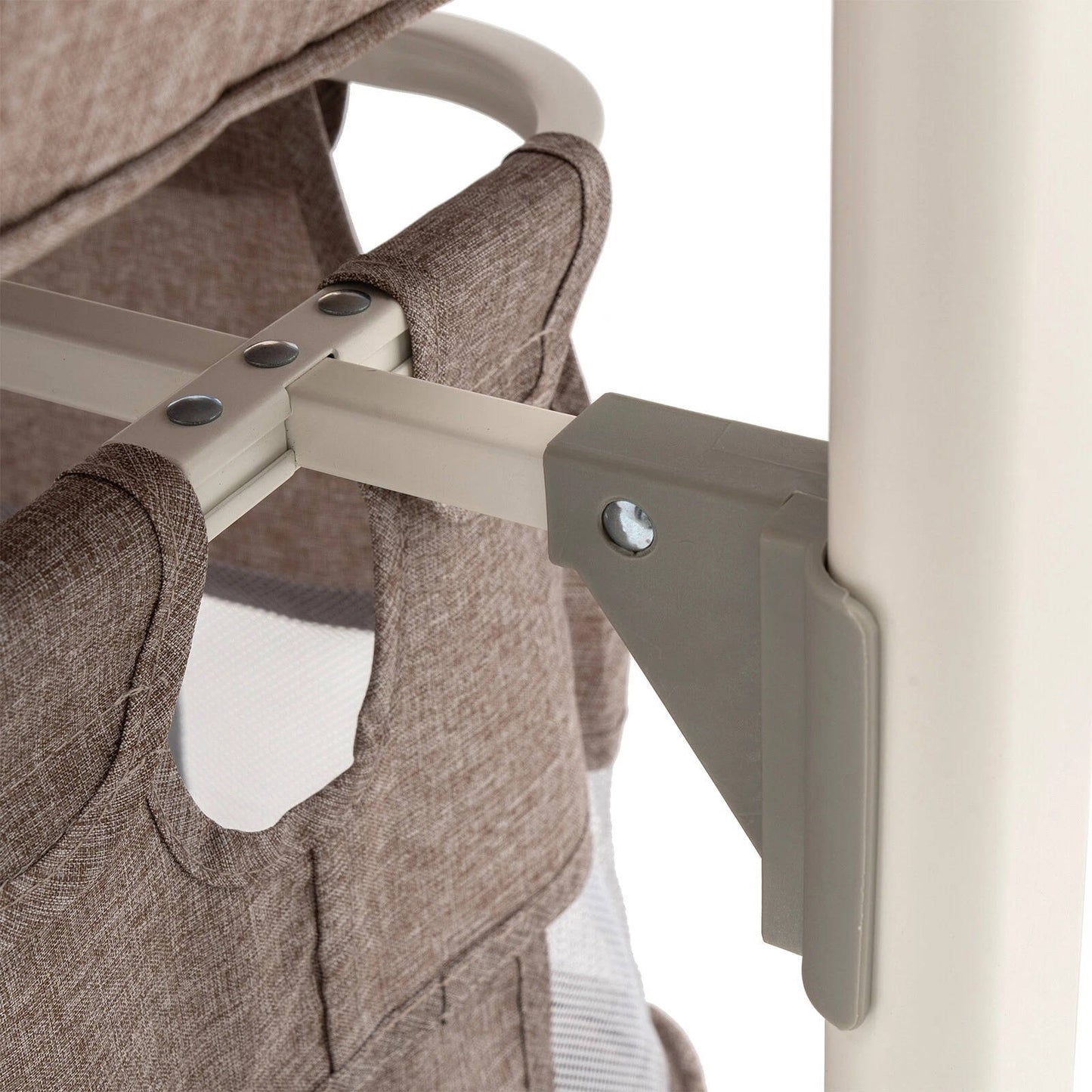 Automatic Baby Sleeper Bedside Crib with Soothing Music and Timer