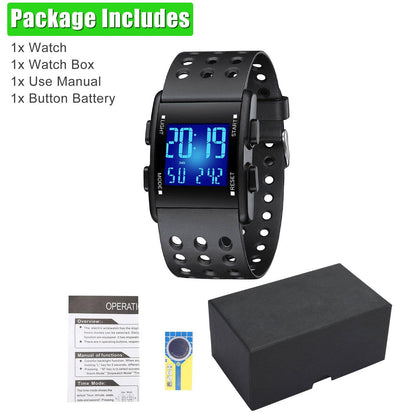 Waterproof Fitness Tracker Watch for Men