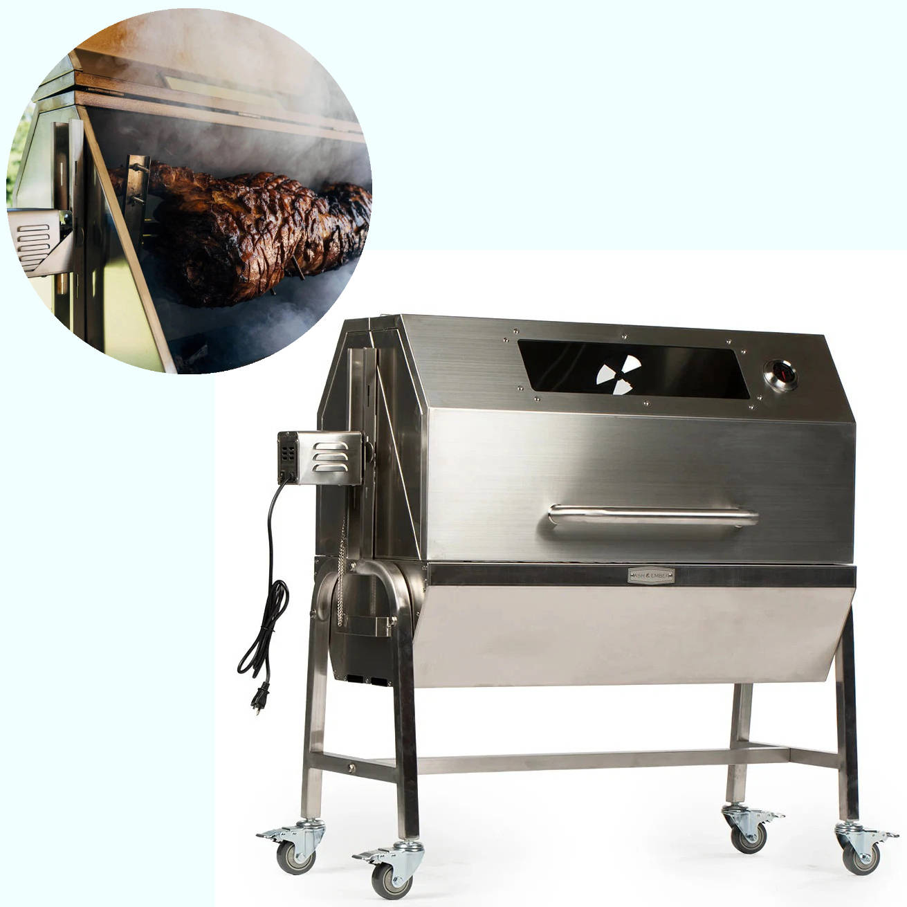 Premium Outdoor BBQ Rotisserie Grill - Pexav
