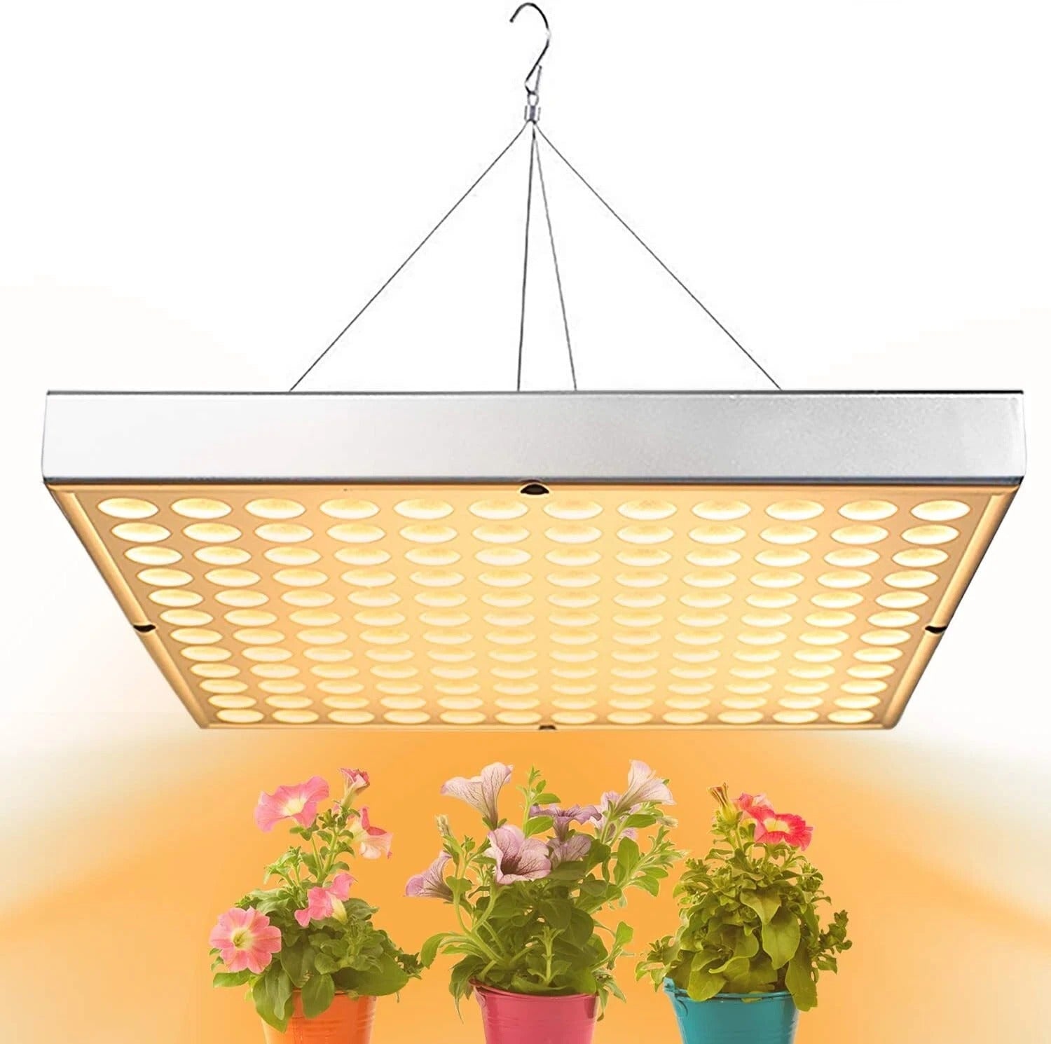 Bright LED Grow Light for Indoor Plants 3x3ft Coverage - Pexav